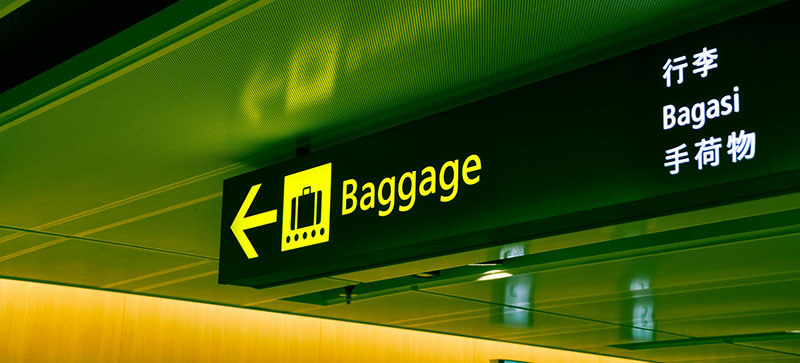 Airport baggage claim