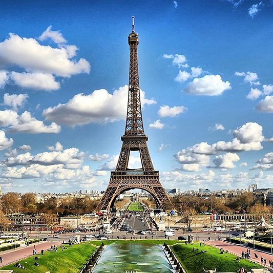 The Eiffel Tower, representing Paris. Click to explore our comprehensive guide to the City of Light.