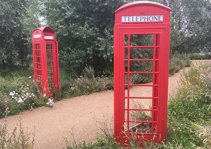 Red British Telephone Box