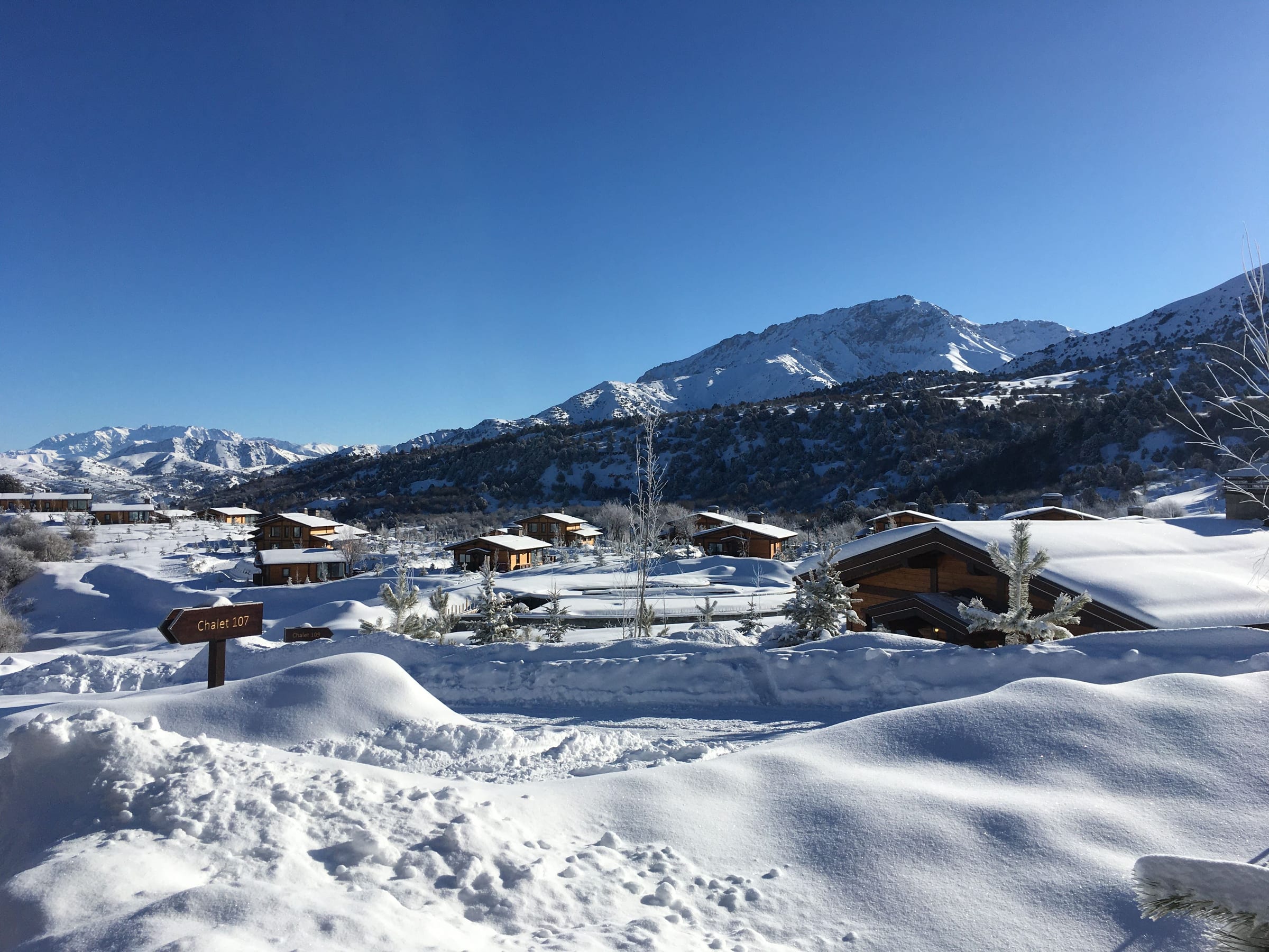 "Амирсай" Горнолыжный курорт, "Amirsay" Mountain Resort ski area