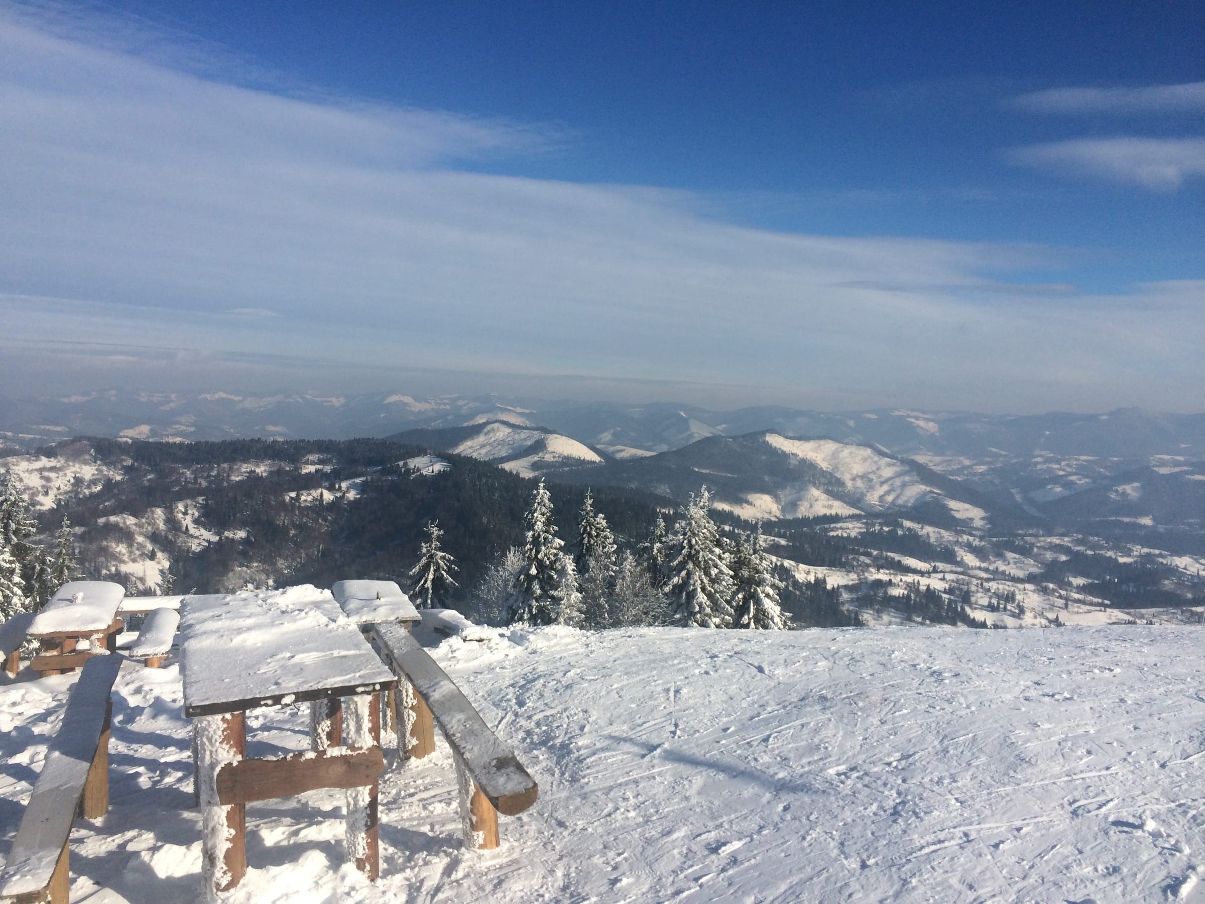 Slavske - Menchil ski area