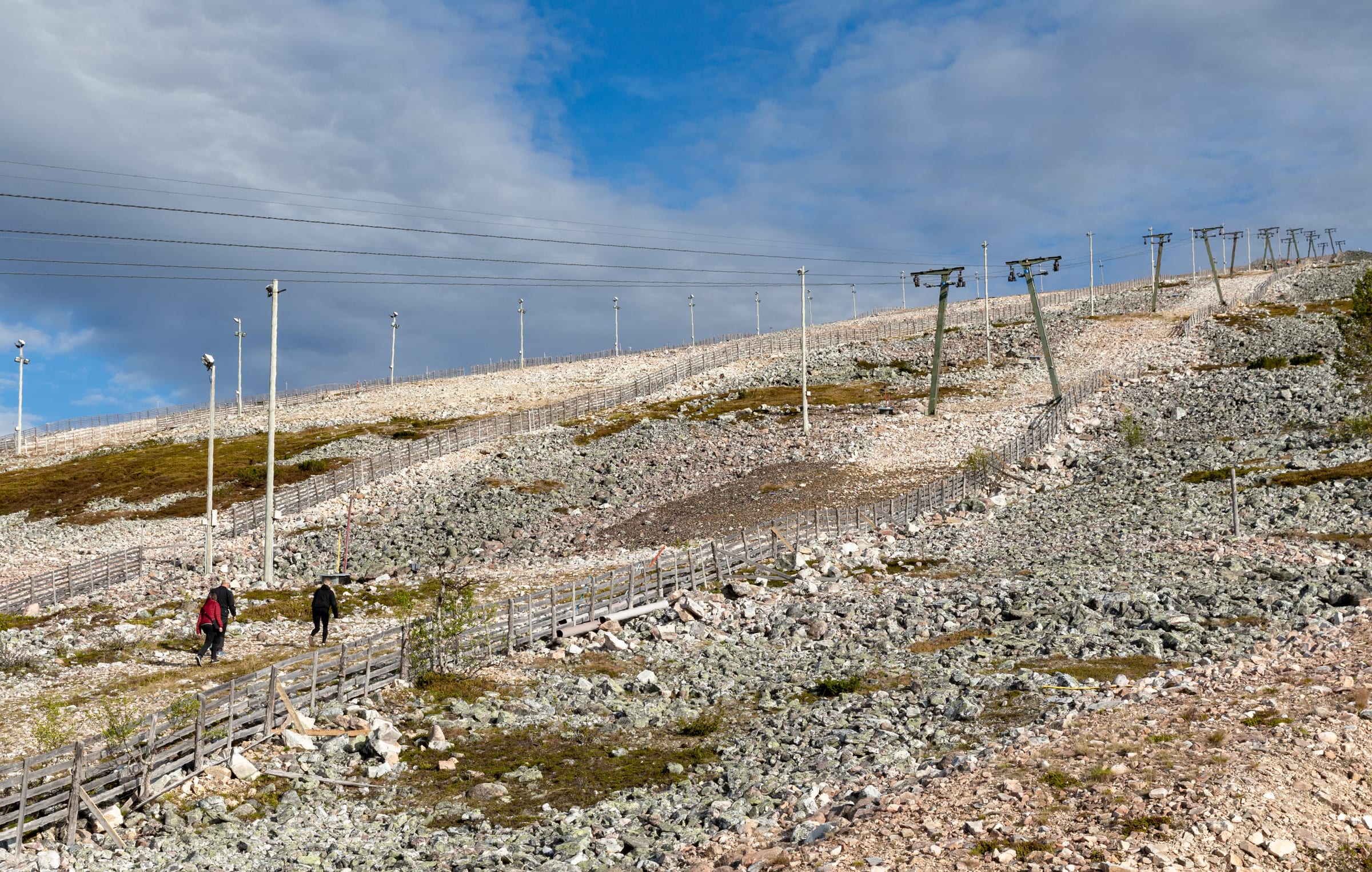 Ylläs Ski Resort, Äkäslompolo ski area